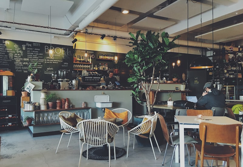 Cafe electrical installation